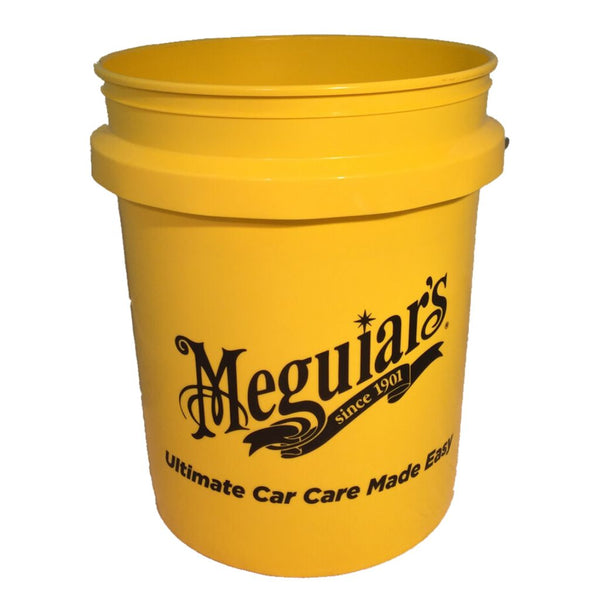 Meguiars - Yellow Bucket - Secchio da lavaggio giallo 22L